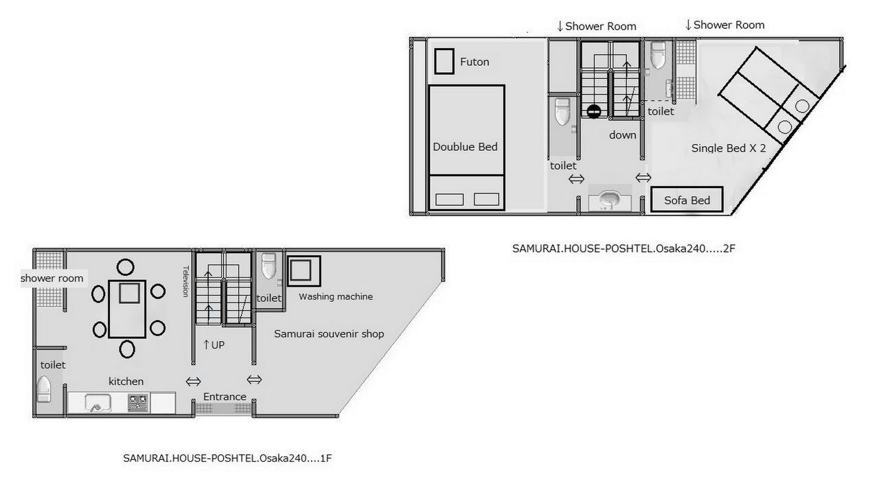 Poshtel Osaka 240 Apartment ภายนอก รูปภาพ